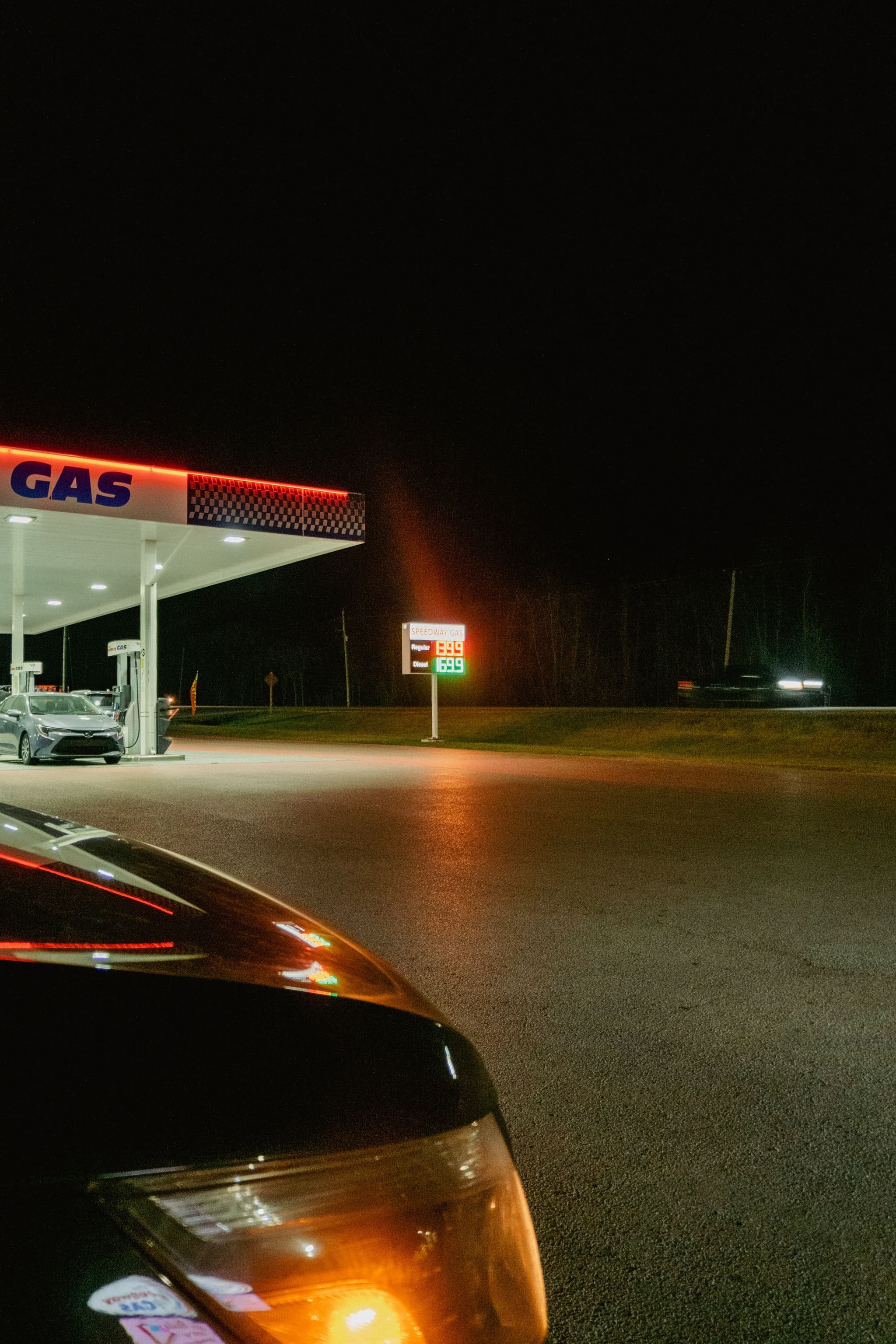 gas station